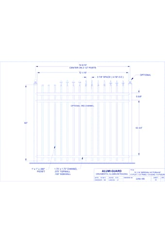 6' Imperial Orleans 60" (IM6V603S-3)