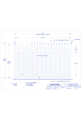 8' Imperial Orleans 60" Royale (IM8V603S0-1-3)