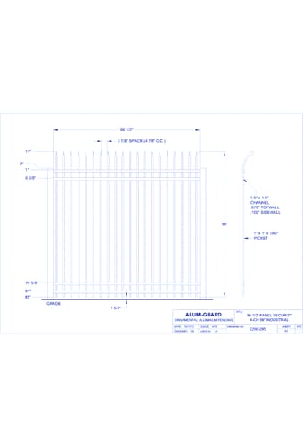 8' Security 96" (I8S964S0)