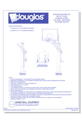 Douglas® D-Pro™ MAX Basketball System