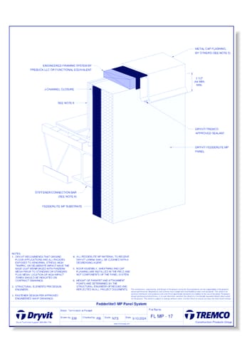 Tech 21 Systems: Termination at Parapet