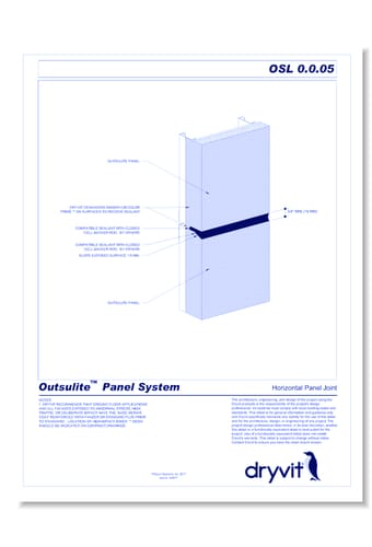 Tech 21 Systems: Horizontal Panel Joint 