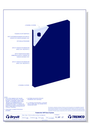 Tech 21 Systems: Step 3 - Reinforcing Mesh and Base Coat Application