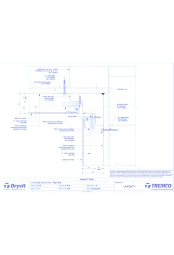 Tech 21 Systems: Inside Corner Plan - Right Side