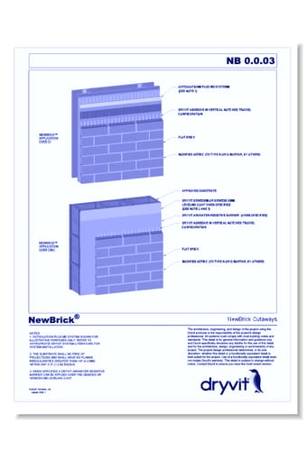 NewBrick® System: NewBrick Cutaways
