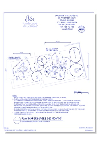 PlayShaper Design Trinity Church Park Plan