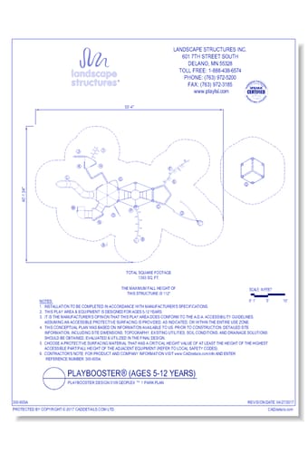 PlayBooster Design 5109 GeoPlex™ 1 Park Plan