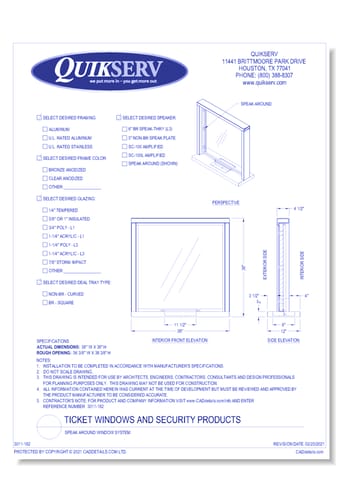 Speak Around Window System