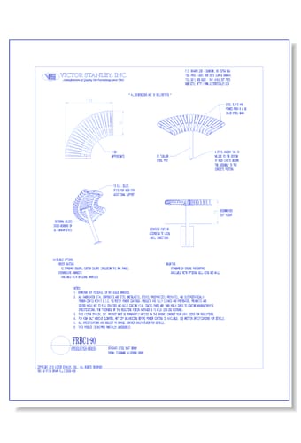 Model FRBC1-90: Steelsites™ Curved Backless Bench