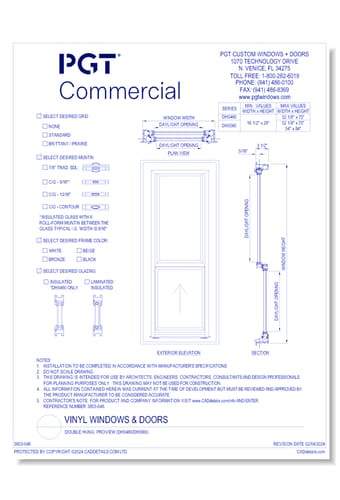 Double Hung: Proview (DH5460/DH5560)