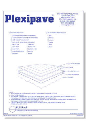 Acrylotex - Plexiflor Over Concrete