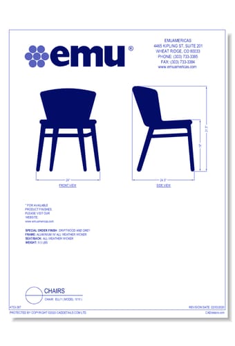 Chair: Elly ( Model 1010 )