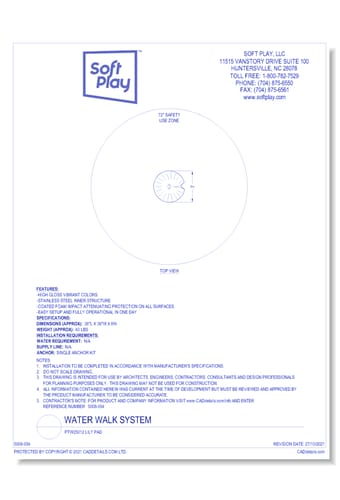 Water Walk System: Lily Pad (PTW25012)