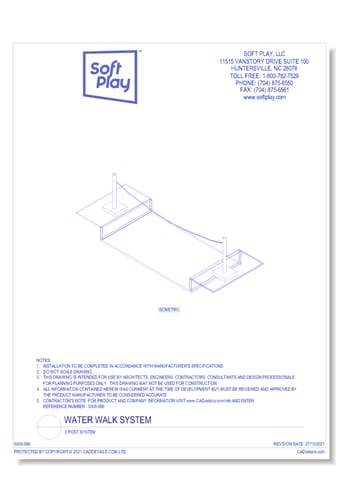 Water Walk System: 2 Post System 