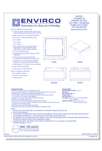 MAC 10® LEAC2 2x2 Standard