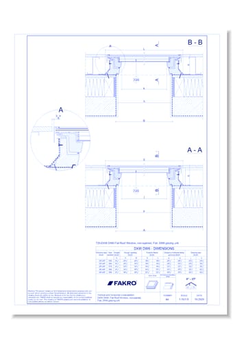 Skylight: DXW DW6 Walkable Skylight