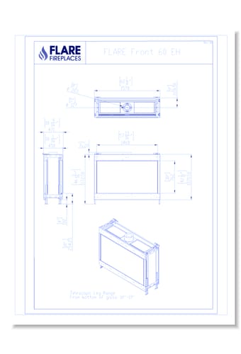 Flare Vent Free Front Facing: Flare-FF-60-EH
