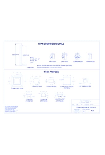 Titan Pro Rail®: Component Details