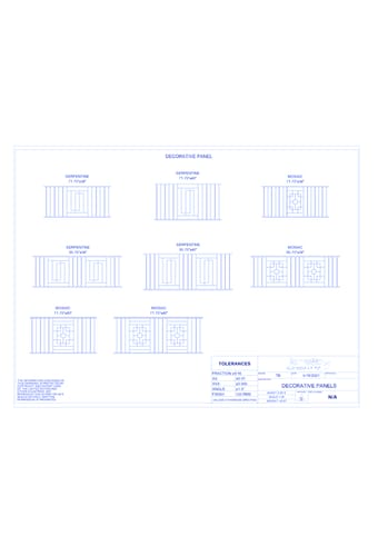 MetalWorks Excalibur®: Decorative Panels