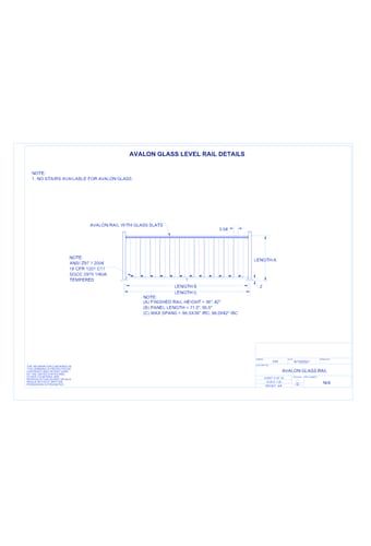 Avalon Aluminum Railing®: Avalon Glass Rail