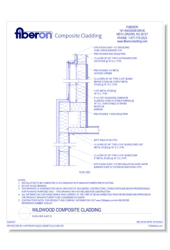 Wildwood Composite Cladding: Plan View A-401 12