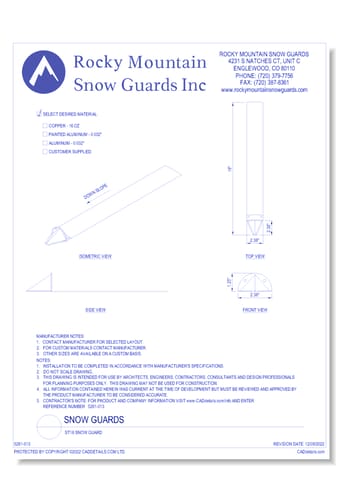ST18 Snow Guard