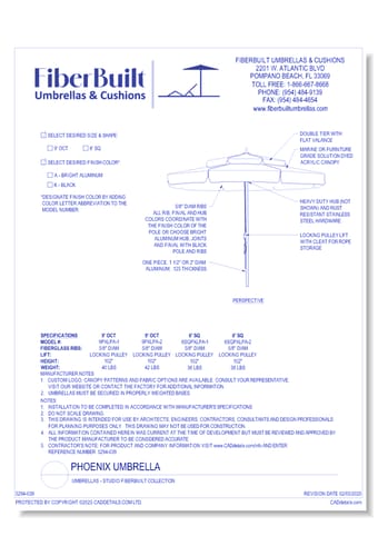 Pheonix Double Tier Umbrella
