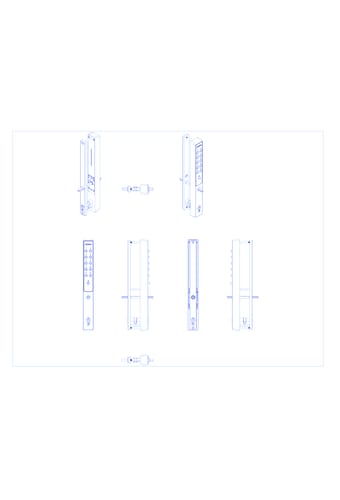 Door Barrier Locks | CADdetails