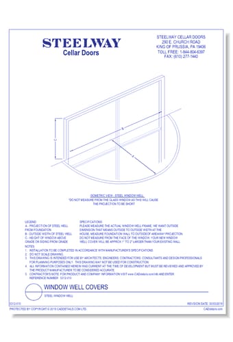 Window Well Rfa File Steel Window Well - PrivacyLink® - CADdetails