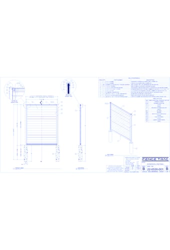Panel: Horizontal 8' x 6' 
