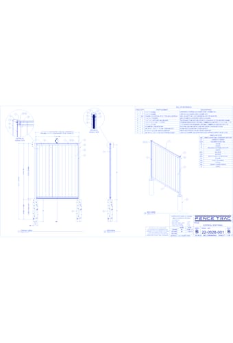 Panel: Vertical 8' x 6' 