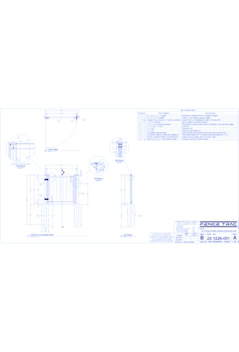 Gates: Pedestrian Swing Gate 48" W X 48" H Vertical Infill