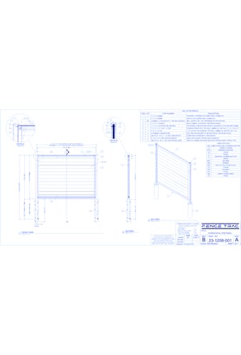Panel: Horizontal 6' X 8'