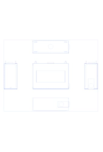 A-SS-4-SS: Signature Series Linear 4' Single Sided Gas Fireplace System
