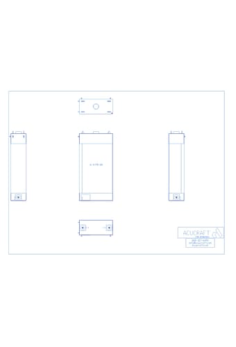 A-4-FR-80: Blaze Series 4' x 80" Front and Right View Gas Fireplace