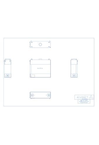 A-6-FR-36: Blaze Series 6' x 36" Front and Right View Gas Fireplace
