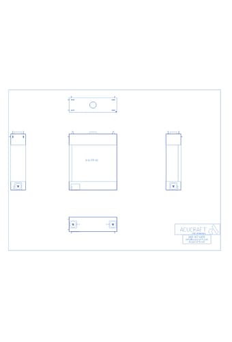 BLAZE Series: Front and Right, 72"W X 60" H (A-6-FR-60)