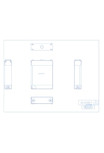 BLAZE Series: Front and Right, 72"W X 72" H (A-6-FR-72)