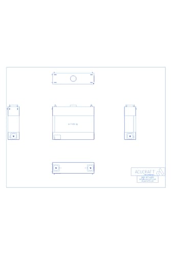 BLAZE Series: Front and Right, 84"W X 36" H (A-7-FR-36)