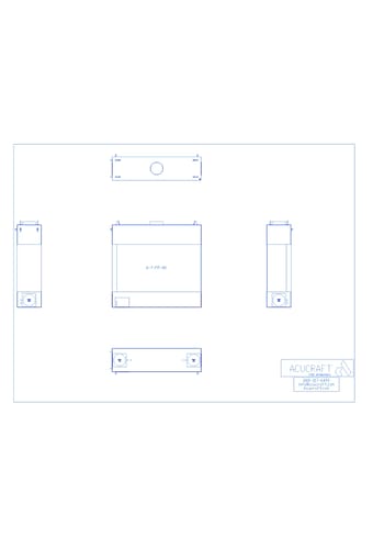 BLAZE Series: Front and Right, 84"W X 48" H (A-7-FR-48)