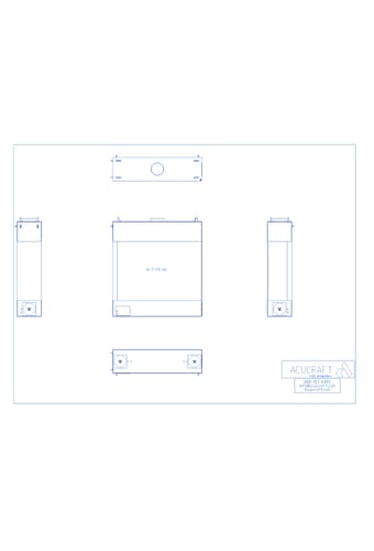 BLAZE Series: Front and Right, 84"W X 60" H (A-7-FR-60)