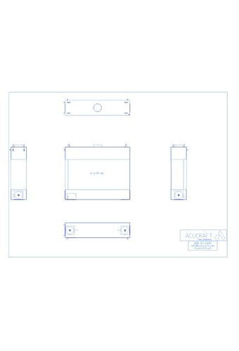 BLAZE Series: Front and Right, 96"W X 48" H (A-8-FR-48)