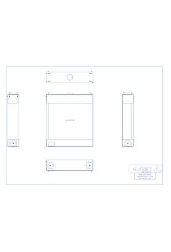 A-8-FR-80: Blaze Series 8' x 80" Front and Right View Gas Fireplace