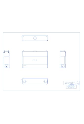 BLAZE Series: Front and Right, 108"W X 36" H (A-9-FR-36)