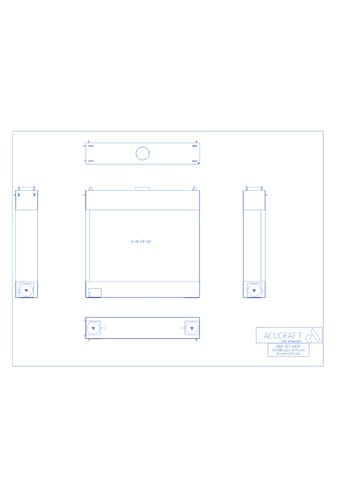 BLAZE Series: Front and Right, 120"W X 80" H (A-10-FR-80)