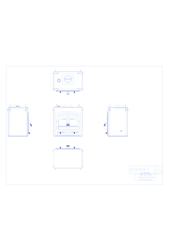 HR30 SS ARCH: The Hearthroom 30 Single-Sided Wood-Burning Fireplace Series
