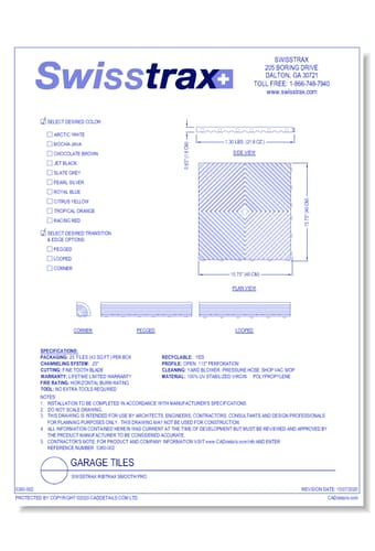 Rubber Tiles/Panels | CADdetails