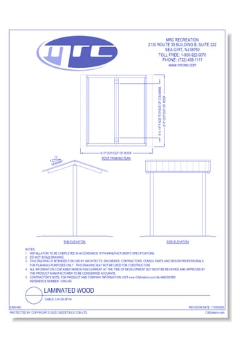 RCP Shelters: All Steel-Gable (AS-G8-2P-04)