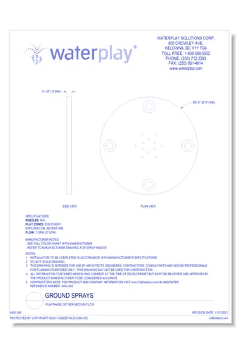 Ground Sprays: Playphase Geyser Medium Flow
