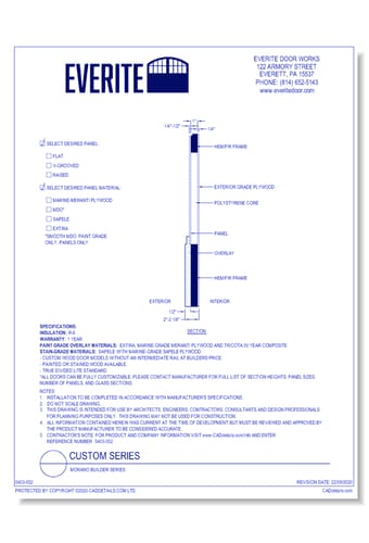 Morano Builder Series